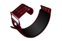 Соединитель желоба GL PE 125/90 мм металлический (RAL 3005)