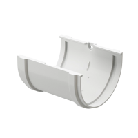 Соединитель желобов Docke PREMIUM Дёке (Пломбир)